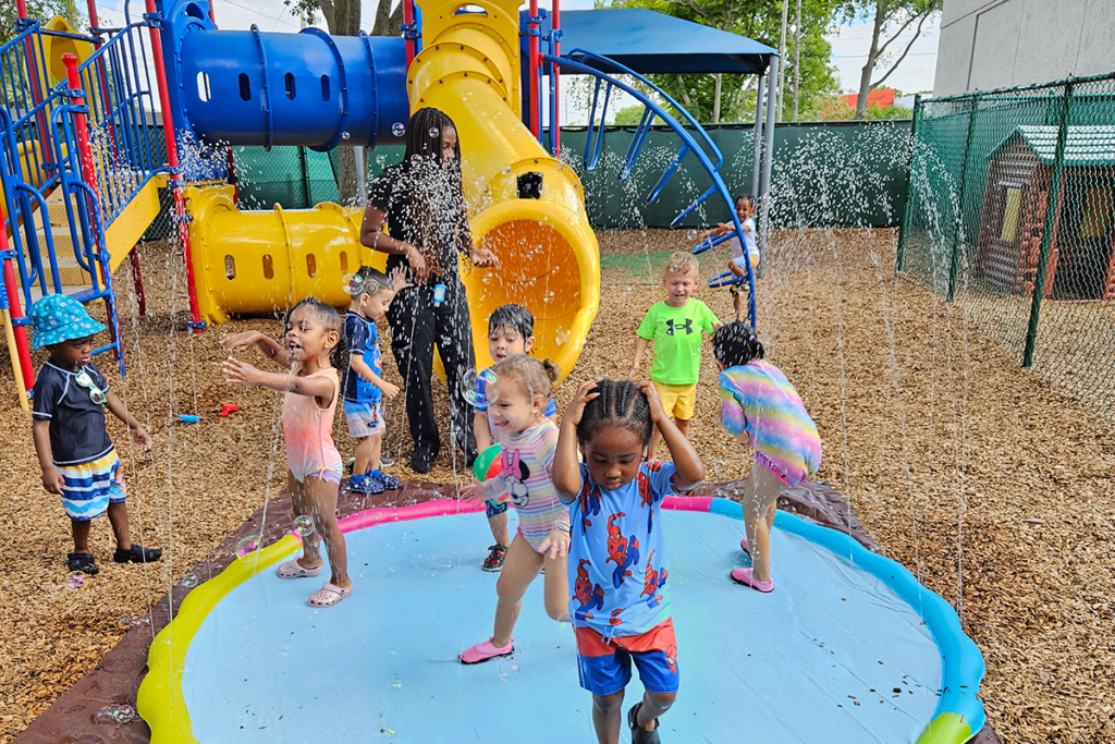 Age-Separated Playgrounds For Safe Outdoor Exploration